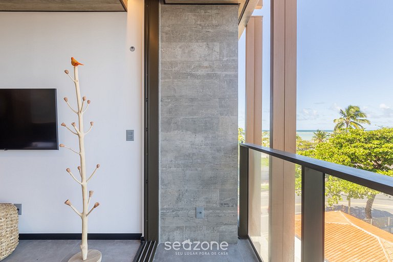 Estúdio na Orla c/ Academia e Piscina NWT0412