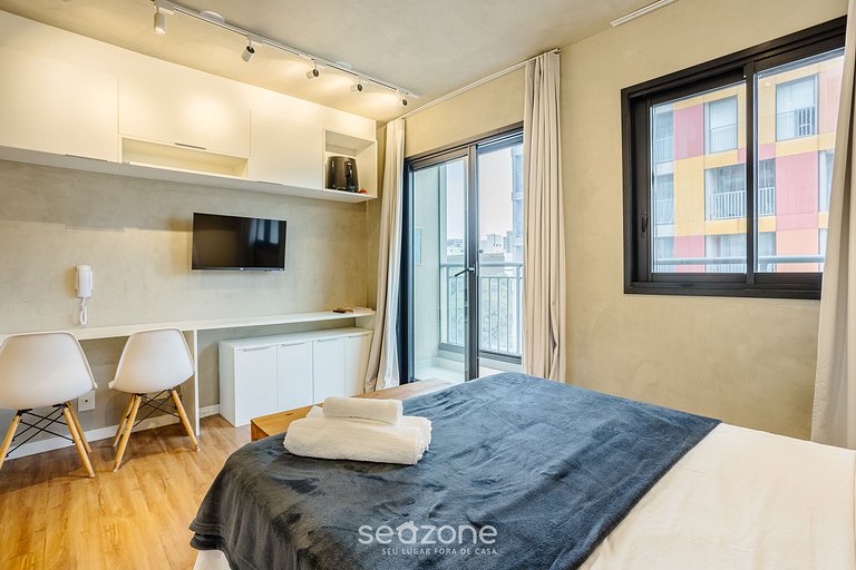 Estudio moderno cerca del shopping y metro ISM0619