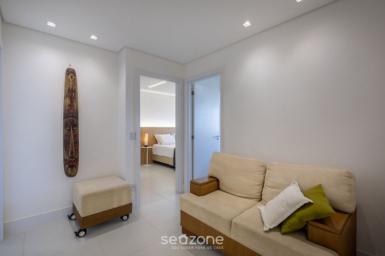 Dpto 3H c/ balcón gourmet y vista al mar - SHC0506