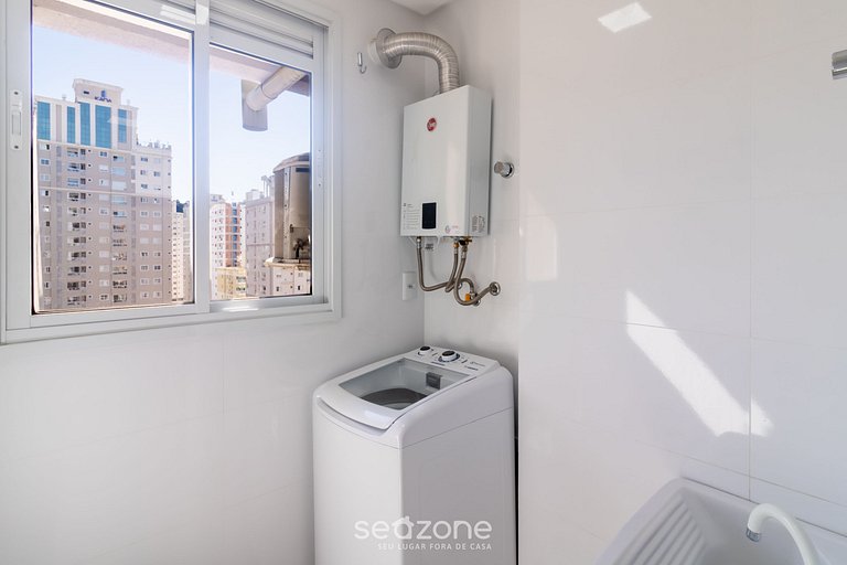 Apto con balcón y parrilla cerca del mar GRI1305