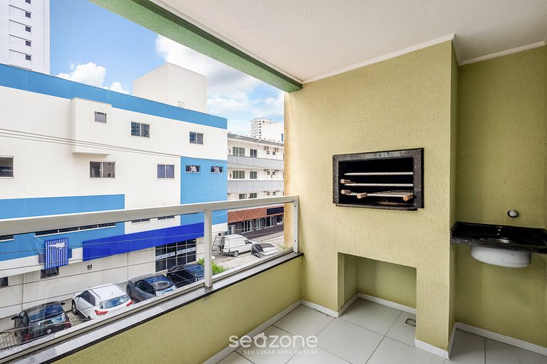 Apto con balcón a pasos de la playa - OBS0201