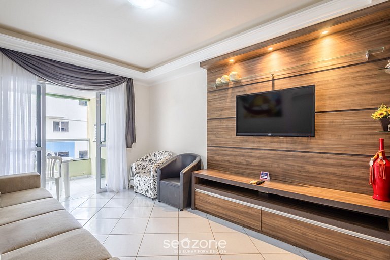 Apto con balcón a pasos de la playa - OBS0201