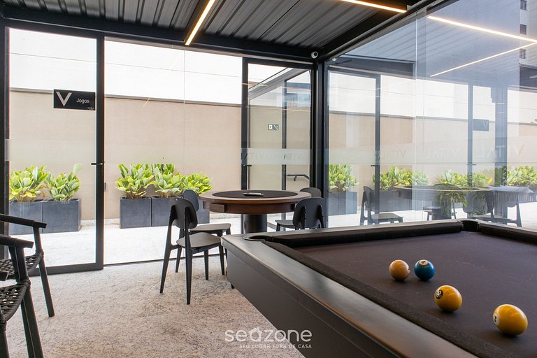 Tu estadía completa con piscina y gimnasio en Poços de Calda