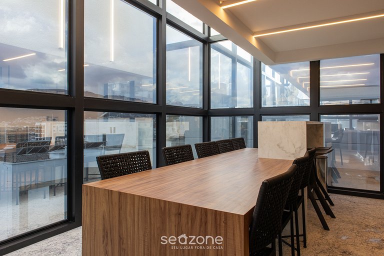 Sua estadia completa com piscina e academia em Poços de Cald