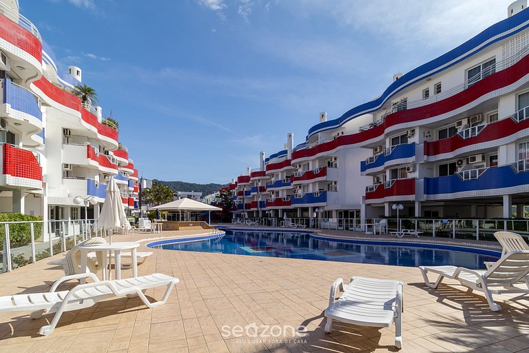 Compacto y cómodo apto en Floripa IHO264