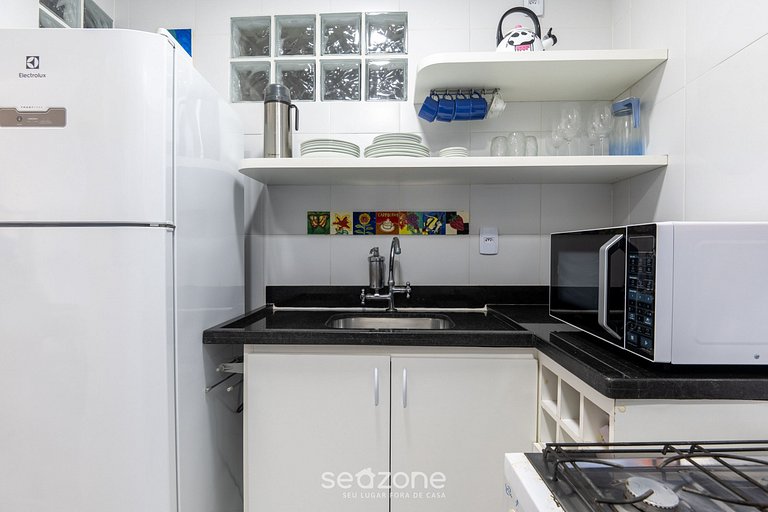 Apto con balcón y vista increíble al mar - STP0903