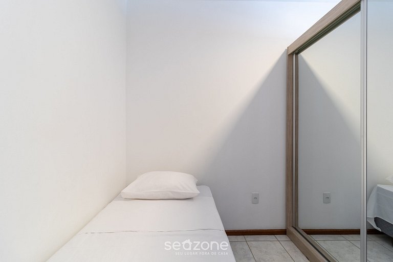 Ap con Balcón, a 600 m del Mar en Jurerê CIE0202