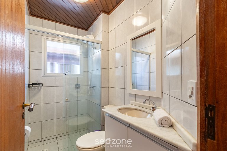 Ap con Balcón, a 600 m del Mar en Jurerê CIE0202