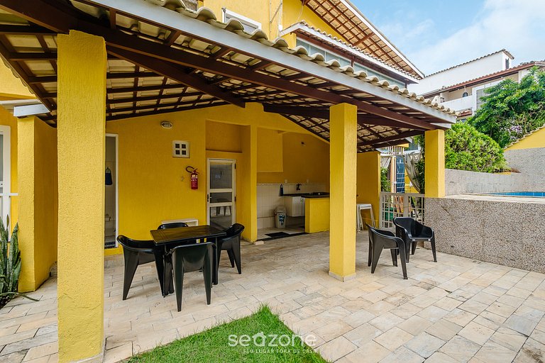 Estancia con piscina a 250 m del mar en Stella Maris, Salvad