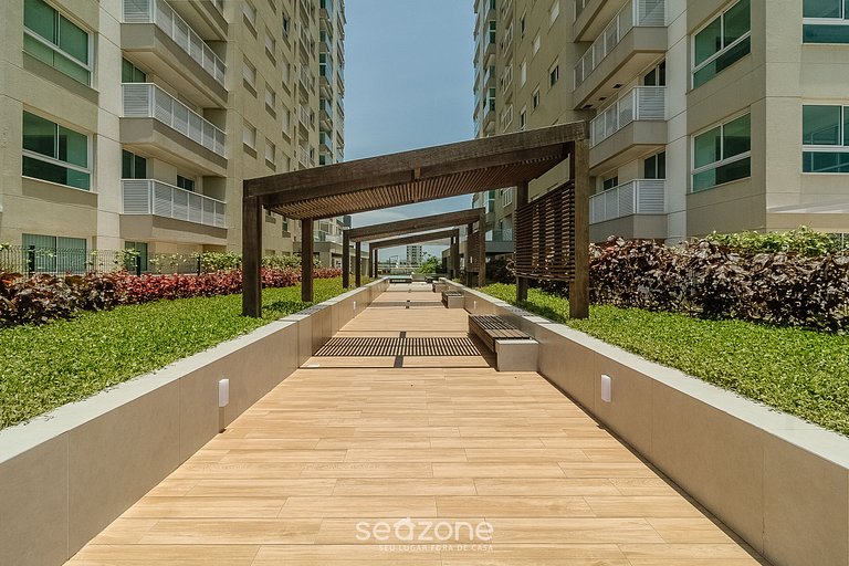 Apt de 3 DR c/ vistas al mar y barbacoa SHC1601