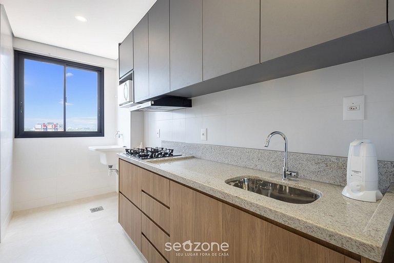 Apto 2Q completo em cond c/ piscina EPK0802