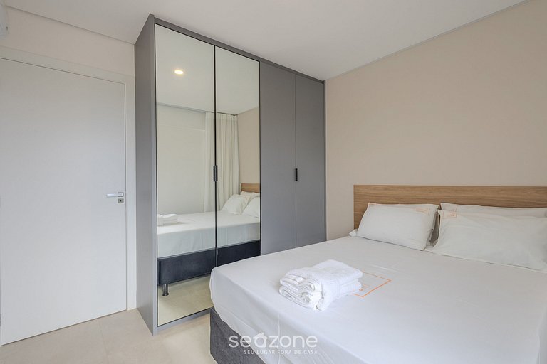 Apto 2Q completo em cond c/ piscina EPK0802