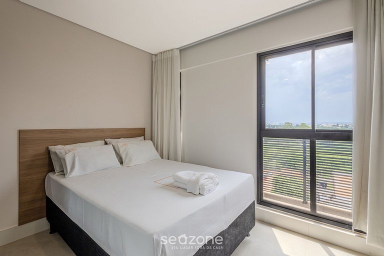 Apto 2Q completo em cond c/ piscina EPK0802