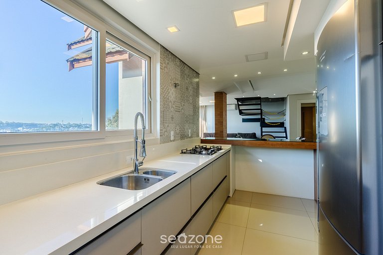 Ap c/ parril, 3 hab, a 700m del Lago Negro ALT0402