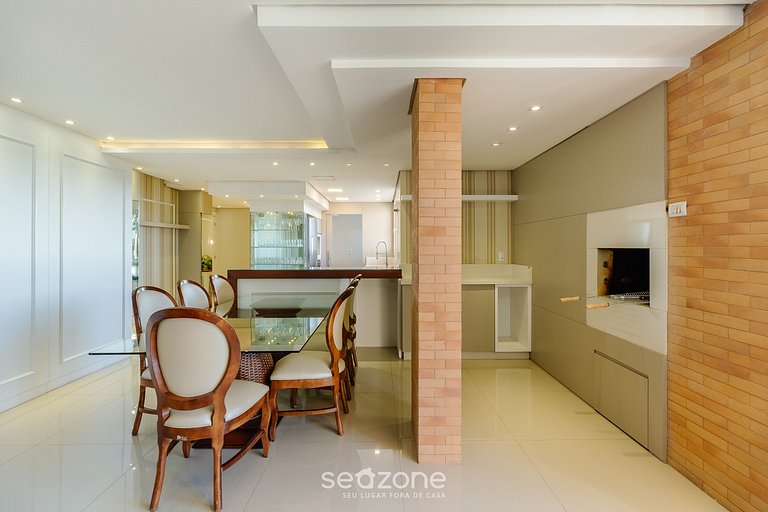 Apto c/ Churrasq. 3Qts 700m do Lago Negro ALT0402