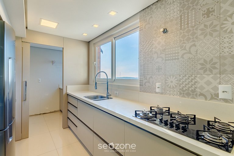 Apto c/ Churrasq. 3Qts 700m do Lago Negro ALT0402