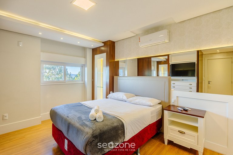 Apto c/ Churrasq. 3Qts 700m do Lago Negro ALT0402