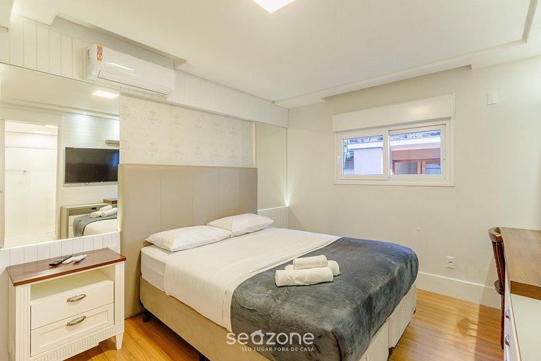 Apto c/ Churrasq. 3Qts 700m do Lago Negro ALT0402