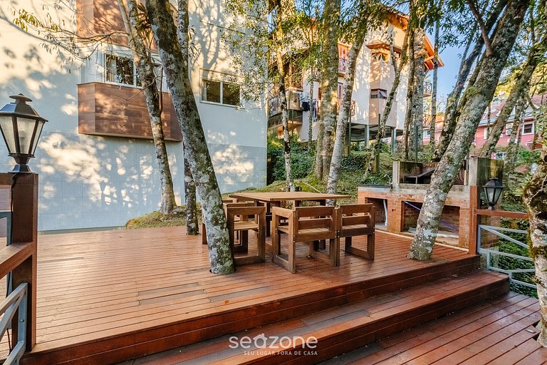 Ap c/ parril, 3 hab, a 700m del Lago Negro ALT0402