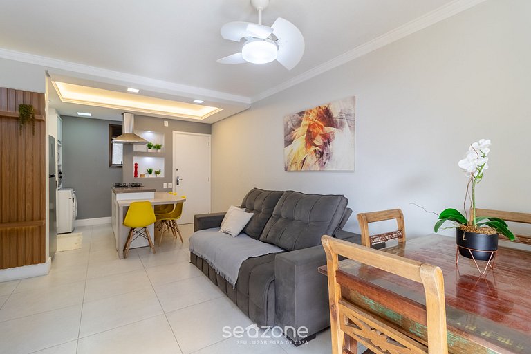 Apartamento o a 400m da Praia de Jurerê CDS0401