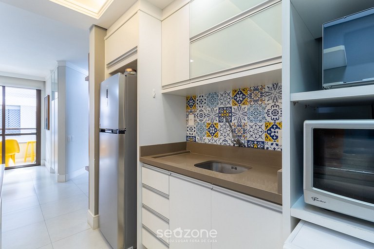 Apartamento o a 400m da Praia de Jurerê CDS0401