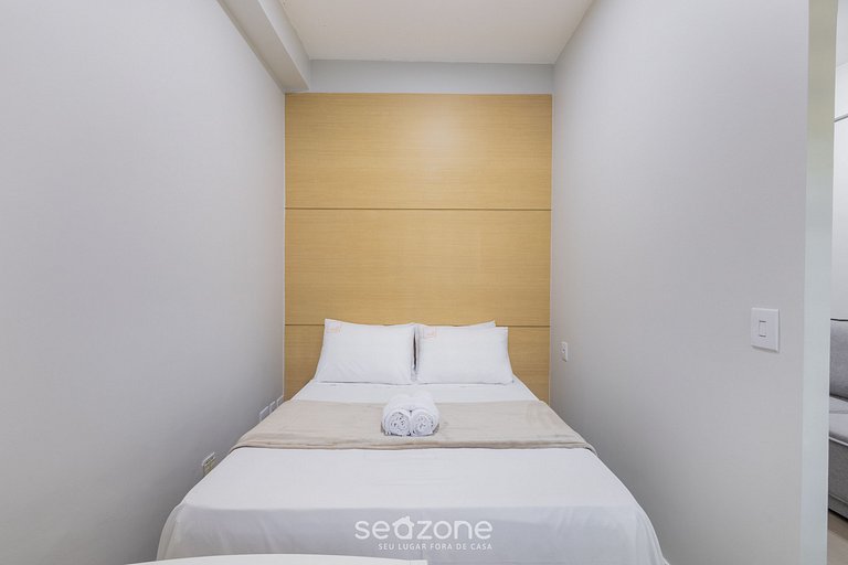 Apto de 1Q com self check-in, Sudoeste - LEC0107