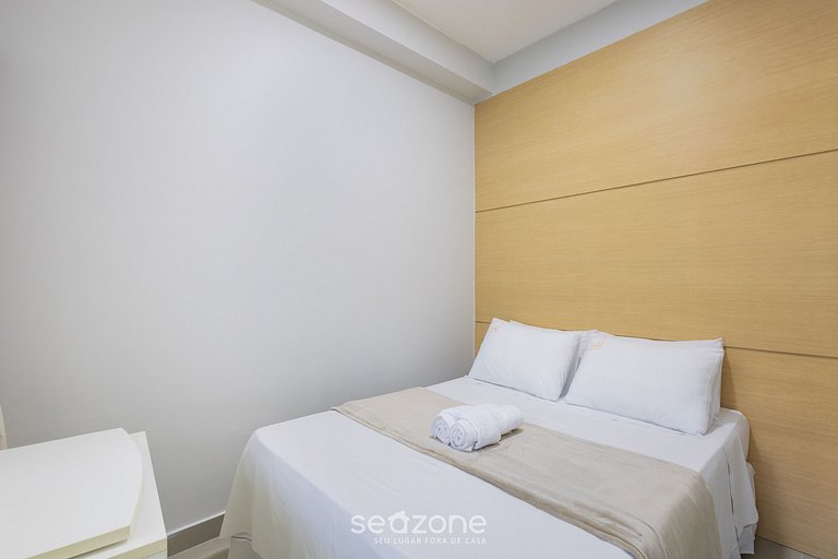 Apto de 1Q com self check-in, Sudoeste - LEC0107