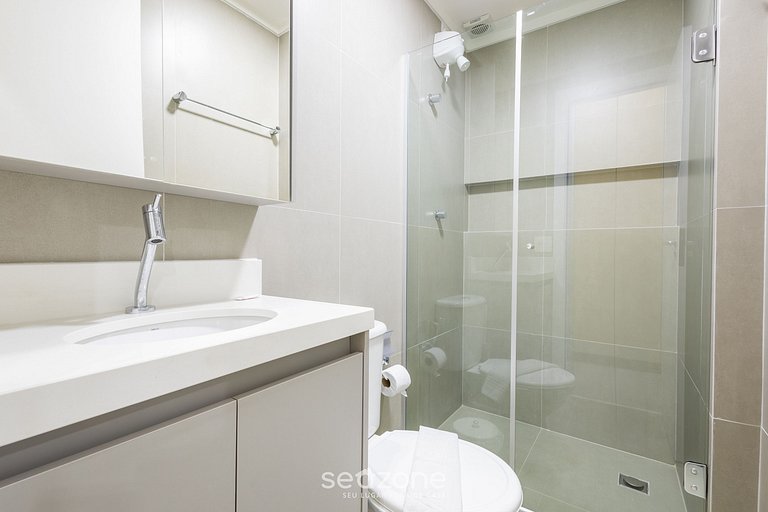 Apto de 1Q com self check-in, Sudoeste - LEC0107