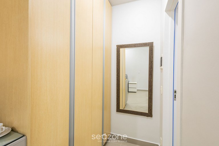 Apto de 1Q com self check-in, Sudoeste - LEC0107