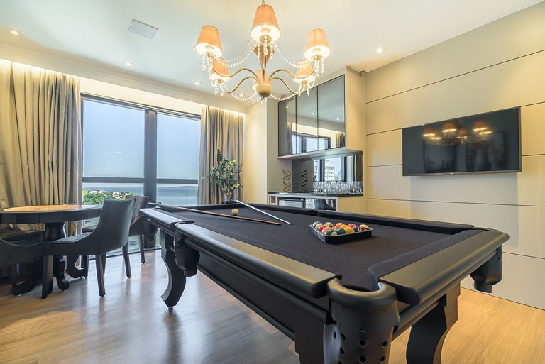 Studio 280m da praia em prédio c/ piscina MHFA0503