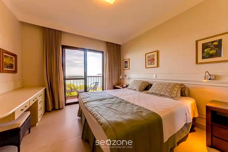 Apartamento en Jurerê resort lujo vistas mar JBV122 Seazone