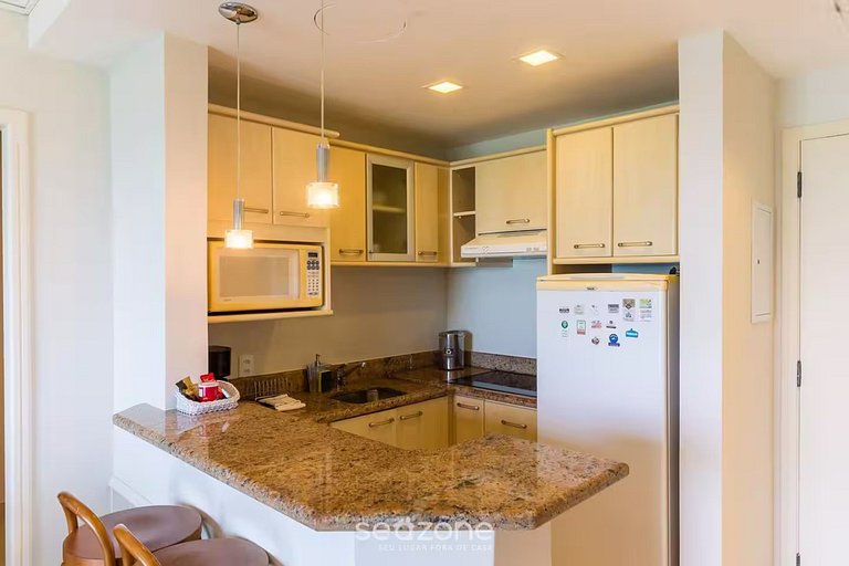 Apartamento em Jurerê resort luxo vista mar JBV122 Seazone