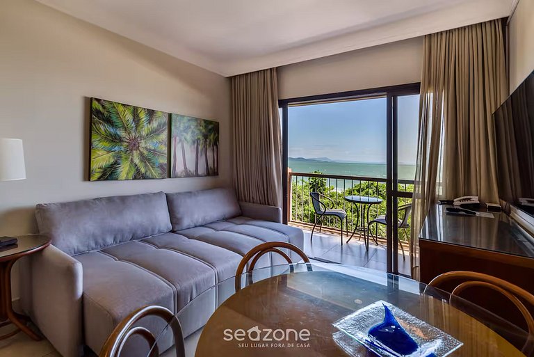 Apartamento em Jurerê resort luxo vista mar JBV122 Seazone