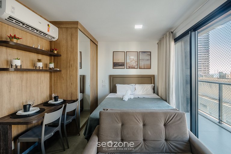 Studio c/ Balcón y Vista al Mar en Vitória LIV1011