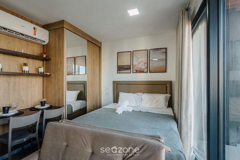 Studio c/ Balcón y Vista al Mar en Vitória LIV1011