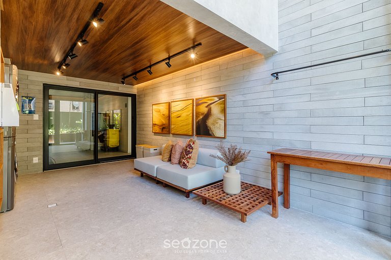 Studio próximo ao mar em cond. c/ piscina LIV0907