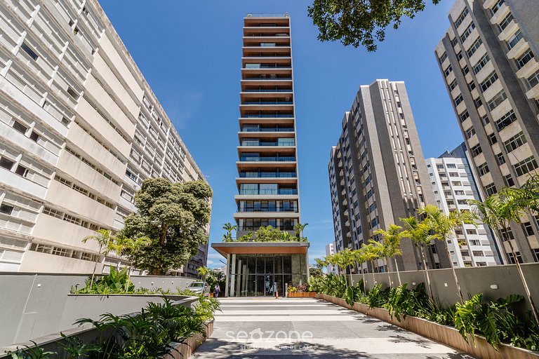 Studio a 170m do Mar em cond. c/ piscina LIV0507