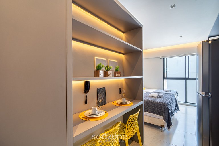 Conforto em Intermares a 900m da praia | UNI0402