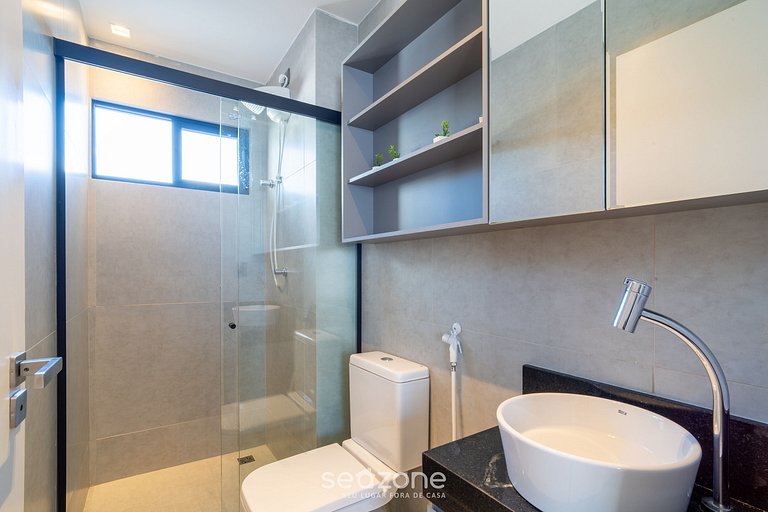 Conforto em Intermares a 900m da praia | UNI0402