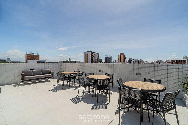 Conforto em Intermares a 900m da praia | UNI0402