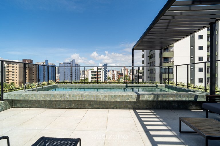 Conforto em Intermares a 900m da praia | UNI0402