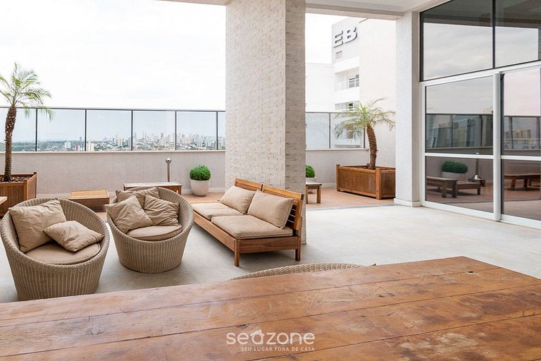 Belo apto em cond com piscina - Goiânia MBCAR1203