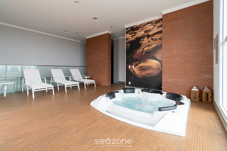 Estudio en cond. con gym y piscina - MBCA0302