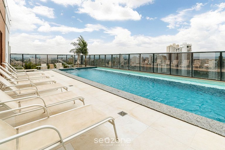 Bello depto c/ piscina en Goiânia - MBCAR1203