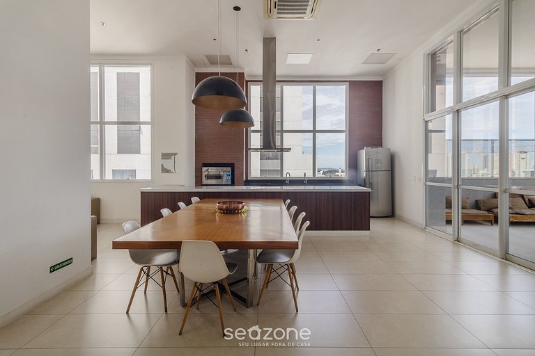 Depto 1H en cond. completo, Jardim Goiá - MBCA0407