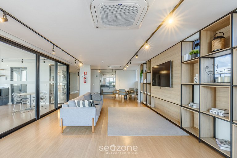 Estancia cómoda y completa en el centro de Curitiba - ECL