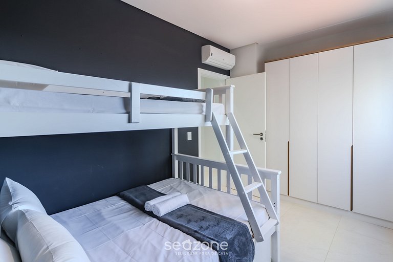 Apto c/ Churrasq. 350m da Praia PDP0301