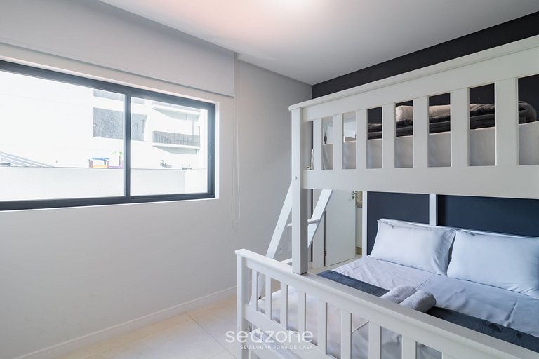 Apto c/ Churrasq. 350m da Praia PDP0301