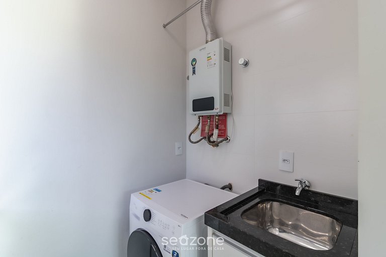 Apto c/ Churrasq. 350m da Praia PDP0301