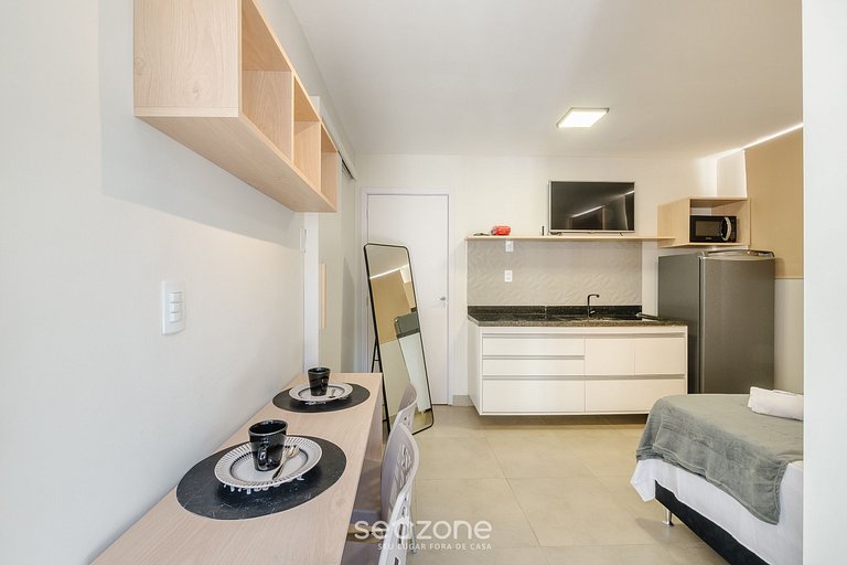 Estúdio Perto da Praia e Shopping ADE0003